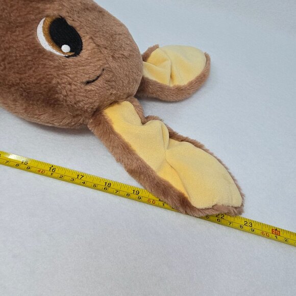 Build-A-Bear Workshop Brown Bunny Plush 16" Soft Toy With Yellow Belly & Ears - Picture 7 of 13